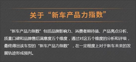 新车产品力指数：一汽丰田RAV4荣放