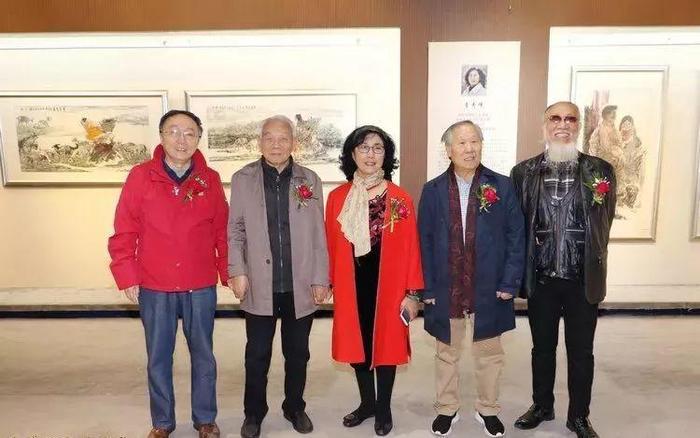 “情满西部”李秀峰人物画作品展在北京隆重开幕