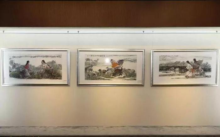 “情满西部”李秀峰人物画作品展在北京隆重开幕