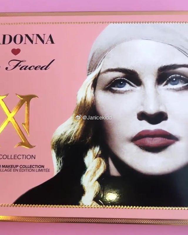 MADONNA×TOO FACED合作款彩妆系列

以麦当娜标志性的两个妆容推出了