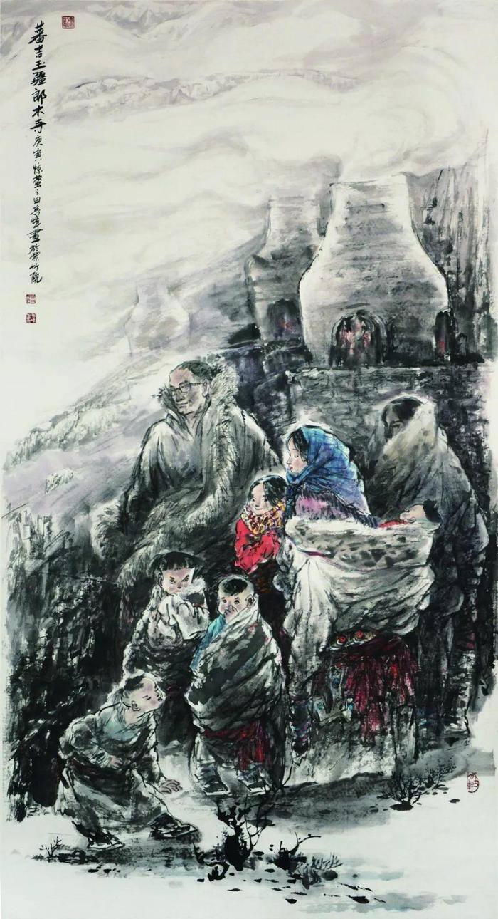 “情满西部”李秀峰人物画作品展在北京隆重开幕