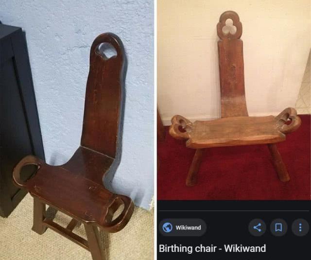爸爸为女儿买了一张古董椅，2年后发现