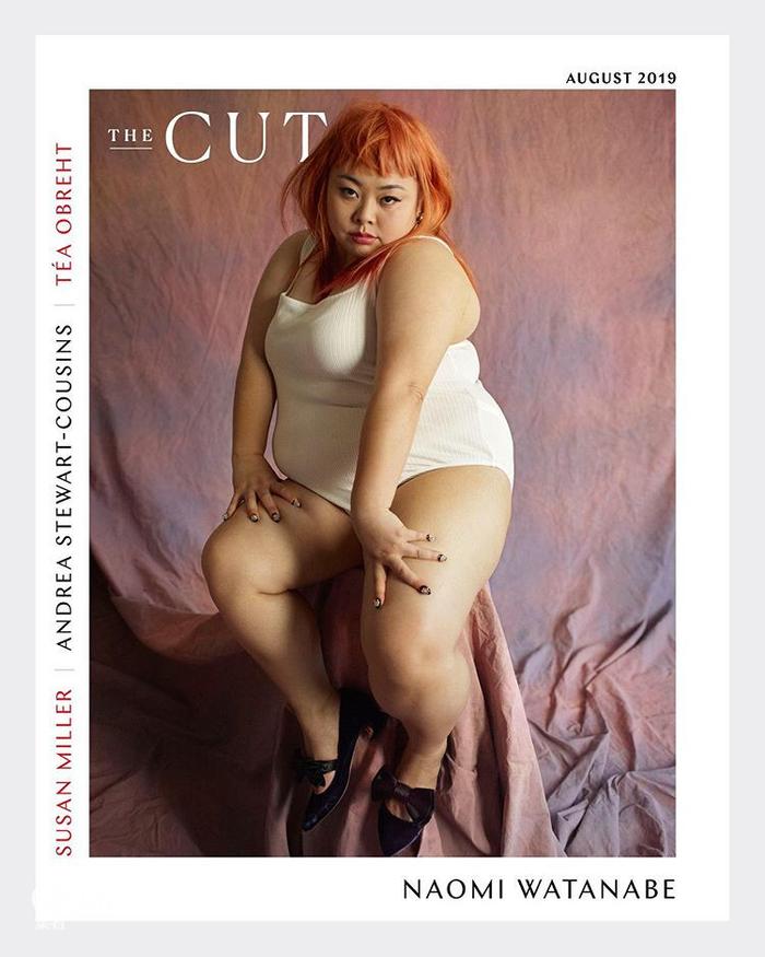 用真实的美登上纽约杂志，渡边直美：不论身材如何都要爱自己