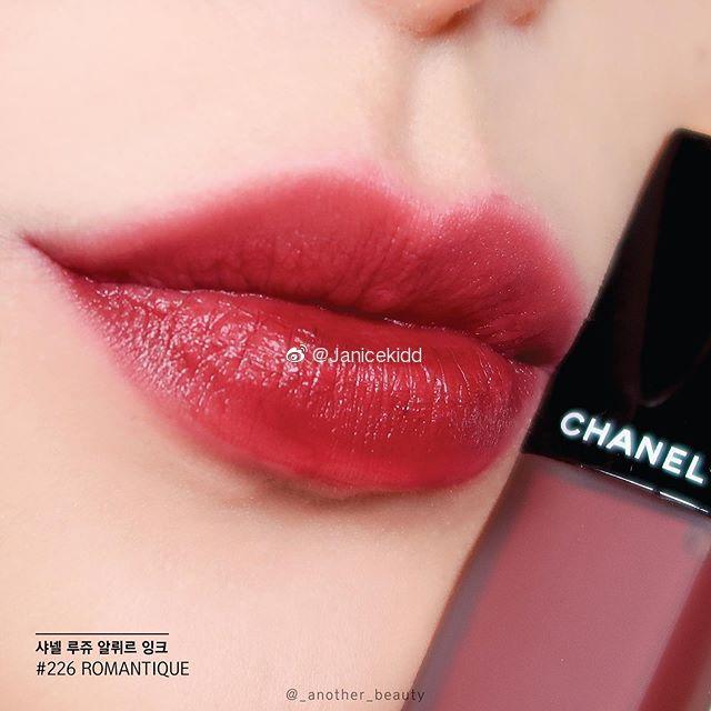 ✨ 
CHANEL 2019年秋季新品哑光唇釉Rouge Allure Ink Fusion 试色分