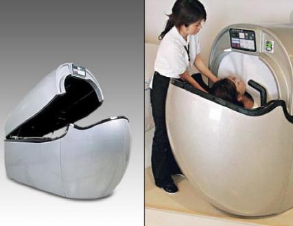 日本发明全自动洗澡机，躺进去睡一觉就洗好澡，懒人的福音！