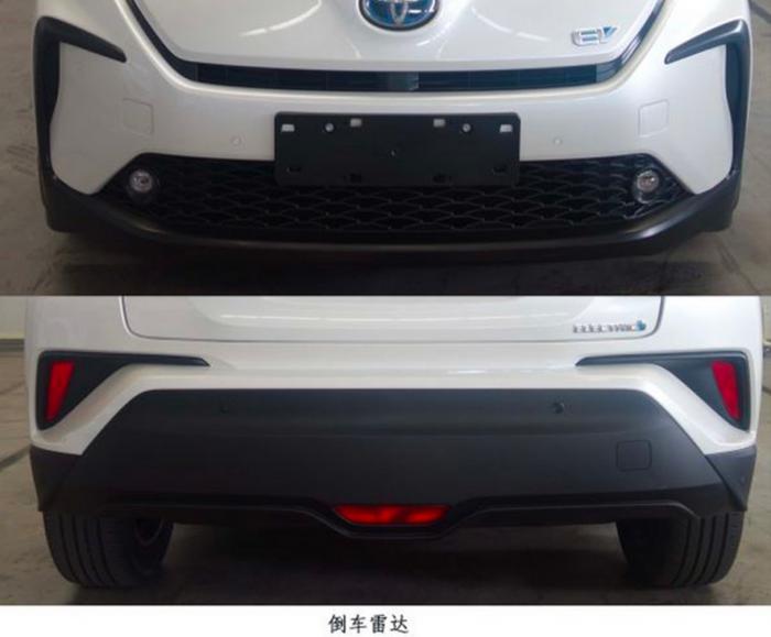 广汽丰田C-HR EV申报图曝光，或将搭载204马力电机