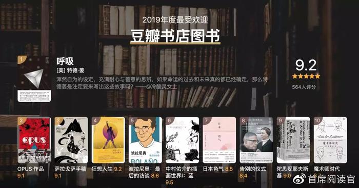 豆瓣2019年度读书榜单|2020年阅读指南