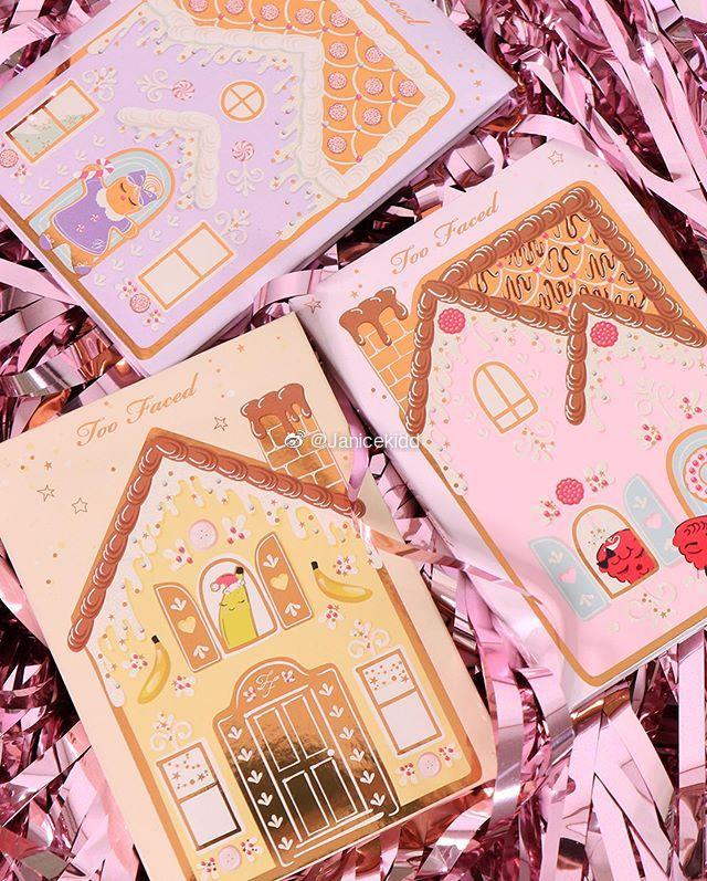 TOO FACED 圣诞限量彩妆盘套组 Gingerbread Lane

一个套组内包含了3