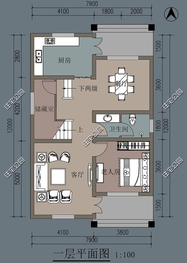 农村窄面宽宅基地怎么盖房？精选5套小户型让你回家建房不再愁