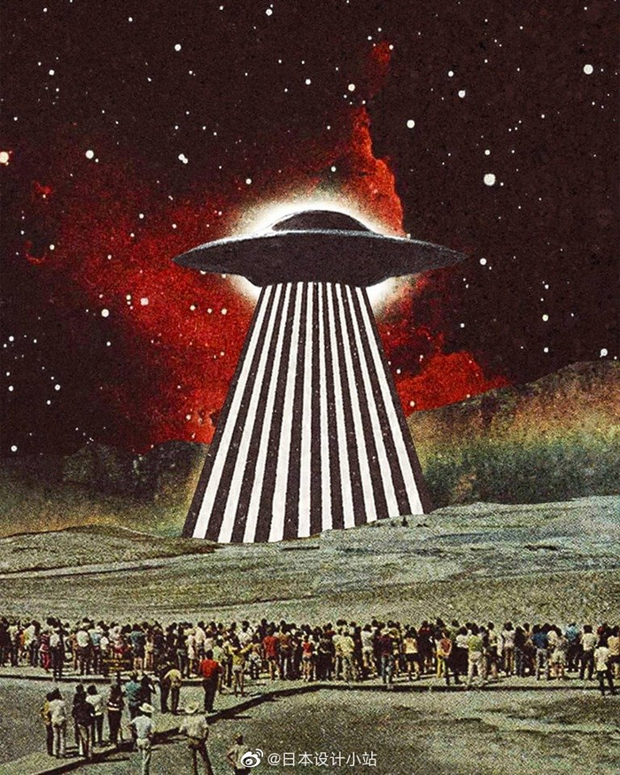 艺术家Mārtiņš Maļinovskis用拼贴画带你走进科幻场