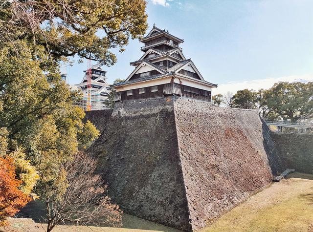 日本著名三大名城之一，又被称为银杏城，因熊本熊闻名世界