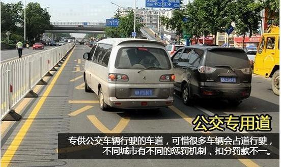 非常全面的路面标志线，看完上路再也不抓狂