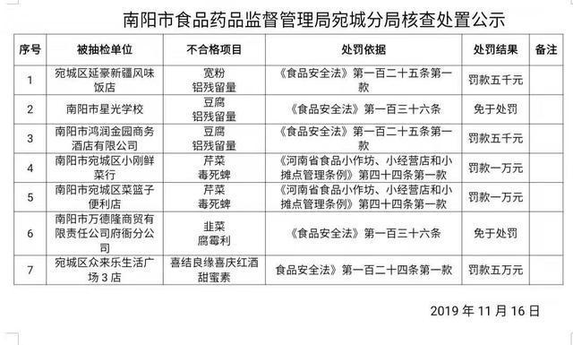 南阳市星光学校、南阳鸿润金园商务酒店査出问题了！政府点名通报