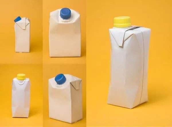 为啥大多饮料瓶是圆的，牛奶瓶是方的
