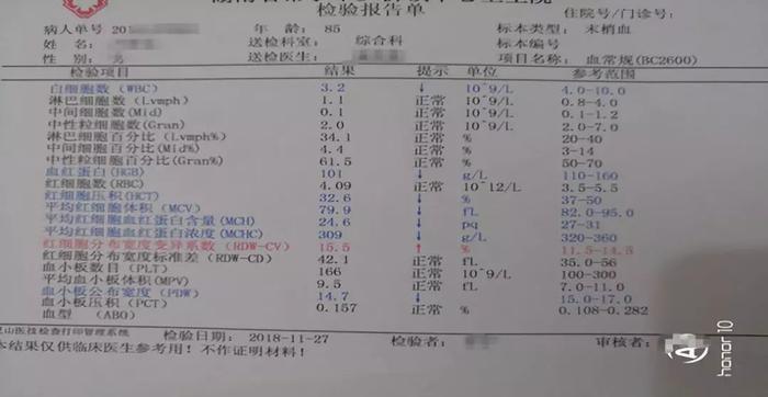 血常规化验单怎么看？掌握这 3 项就全懂了