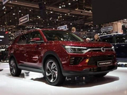 全新双龙柯兰多车展实拍 具备爆火潜质