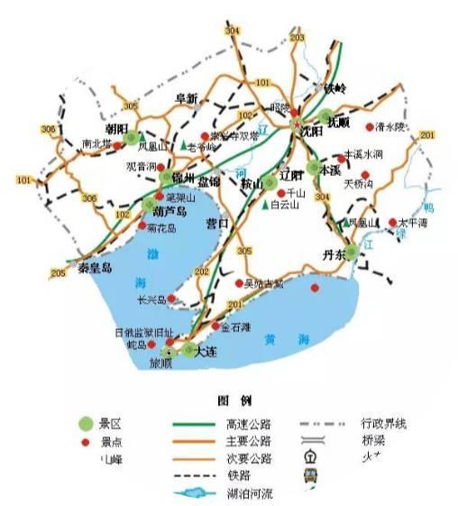 中国34省旅游地图：超详细精简版，你也可以是旅游达人