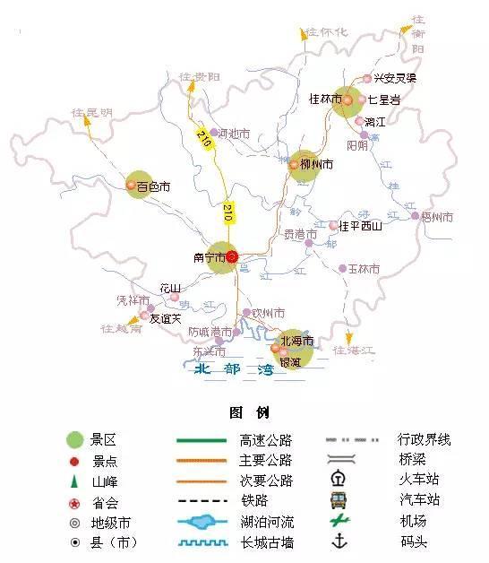 中国34省旅游地图：超详细精简版，你也可以是旅游达人