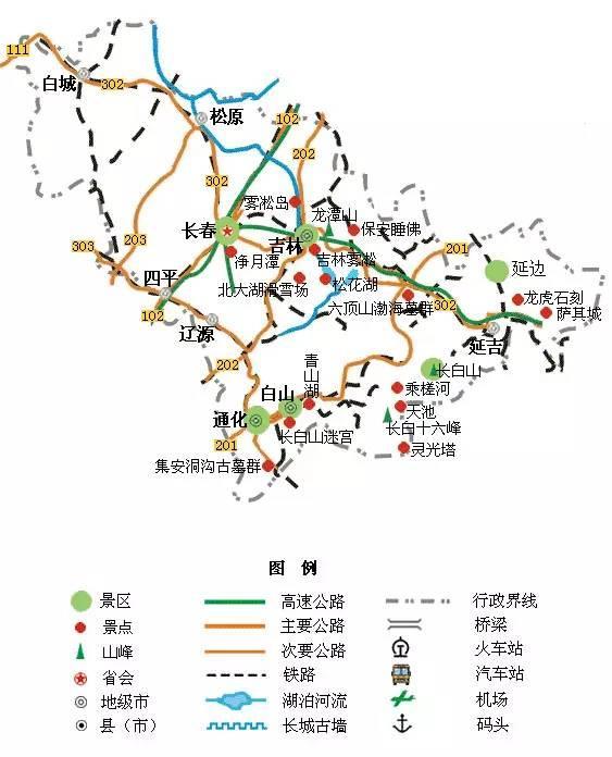 中国34省旅游地图：超详细精简版，你也可以是旅游达人