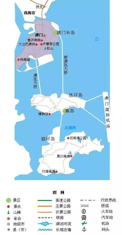 中国34省旅游地图：超详细精简版，你也可以是旅游达人