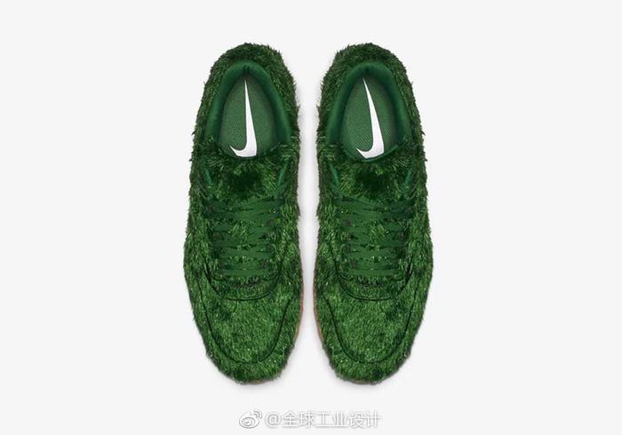 耐克以高尔夫球为灵感，推出AirMax1Golf“Grass”草皮配色新款