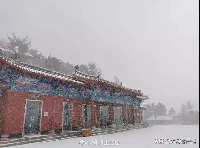 河南的降温猝不及防，郑州、洛阳、三门峡等地迎来今冬首场降雪