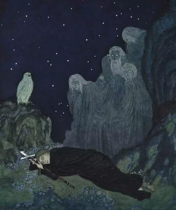 美图汇-法国画家埃德蒙·杜拉克(Edmund Dulac)插画作品