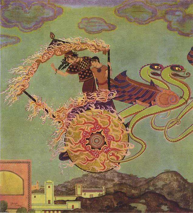美图汇-法国画家埃德蒙·杜拉克(Edmund Dulac)插画作品