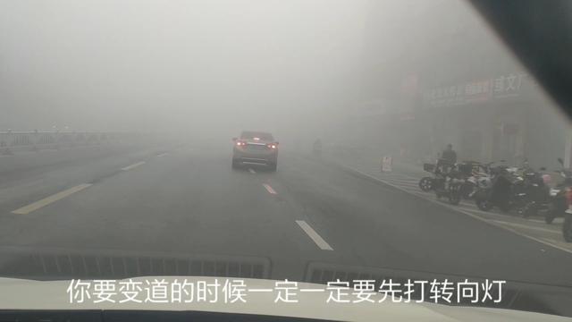 开车遇到大雾天时，能做到这几点就算合格老司机