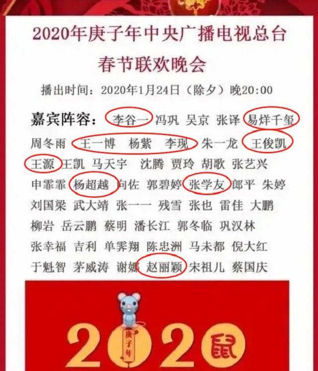 2020央视春晚名单曝光，她的出现让人抗拒，网友喊话​不配上春晚