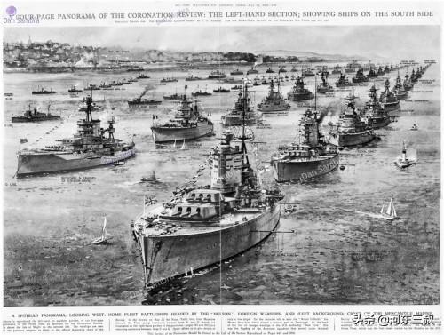 日不落帝国百年阅舰史，见证英国皇家海军从强盛到衰弱