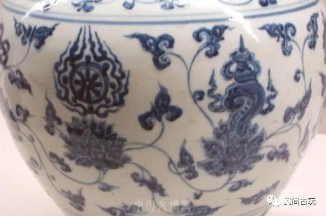 元青花真品与仿品都可以开片，怎么辨别？