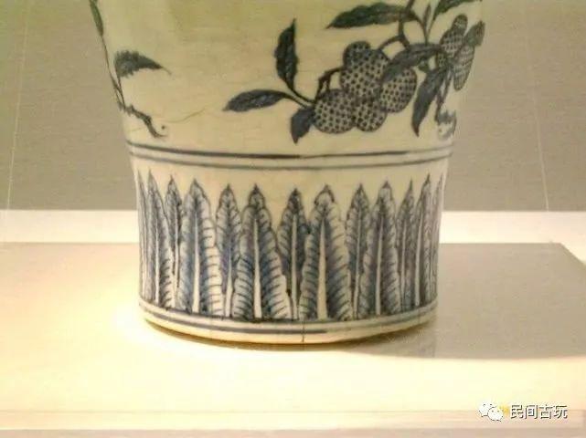 元青花真品与仿品都可以开片，怎么辨别？