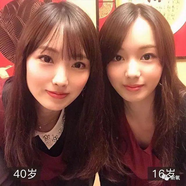 40岁的妈妈获选美亚军，和16岁的女儿合影，我跪了