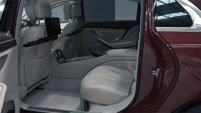 到店实拍，2019款泰坦红奔驰迈巴赫S650，售价1000万