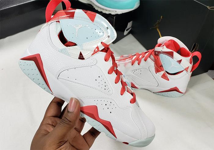 甜美糖果色！这双Air Jordan 7 GS 新品心动了么？