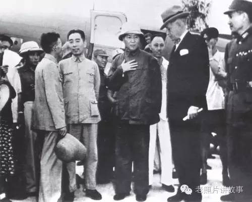 重庆谈判珍贵老照片首度曝光