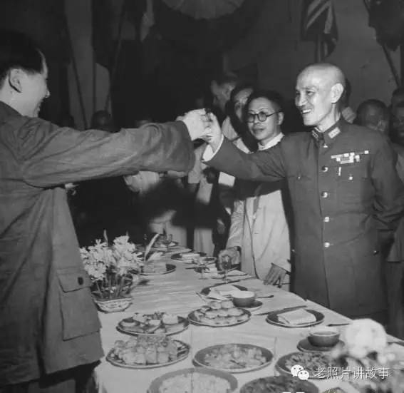 重庆谈判珍贵老照片首度曝光