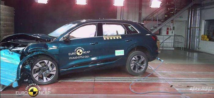 成人安全性 91%，奥迪e-tron 在 E-NCAP 碰撞测试中获五星评级