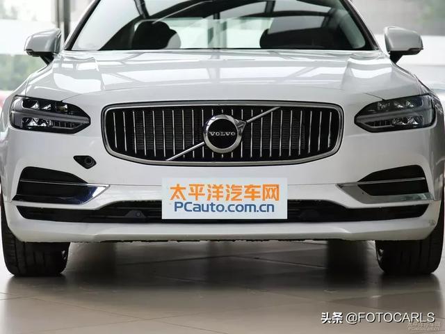 实拍新款沃尔沃S90 2.0T入门版，售价不到30万，让BBA很不爽？