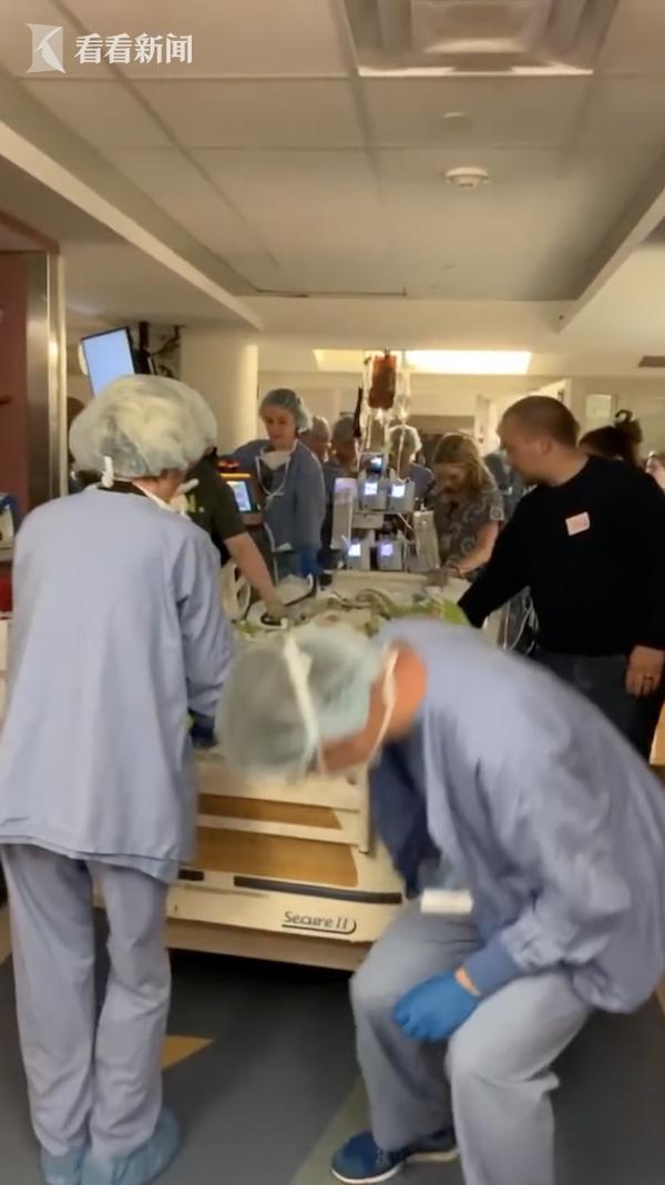 脑死亡女婴器官救3人的命 医护人员全体列队送别