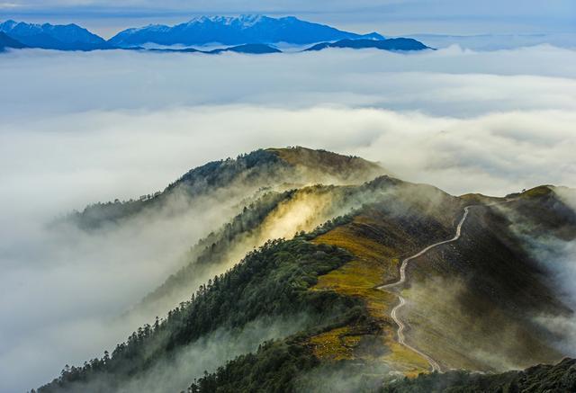 漫步云端 之四姑娘山、夹金山、达瓦更扎3日游雪山日出云海星空