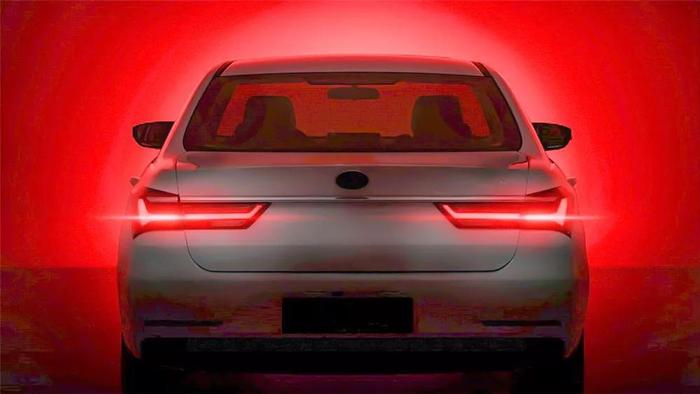 比亚迪发布了一组全新车型预告图，贯穿式尾灯不见了！
