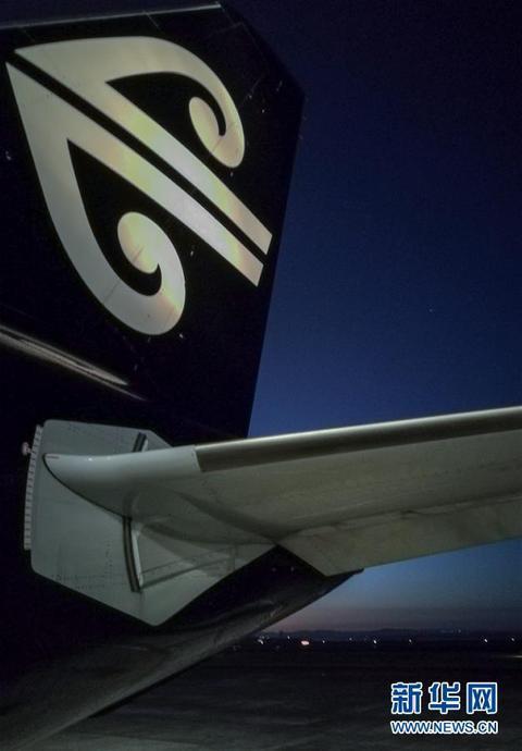 新西兰航空公司一架客机被闪电击中后返航