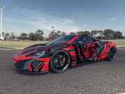 当死侍牵手超跑 会擦出怎么的火花？看迈凯伦650S彩绘车身