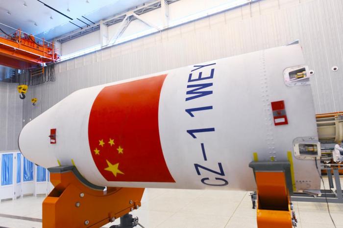 共创伟大历史时刻 CZ-11 WEY号火箭首次海上发射成功