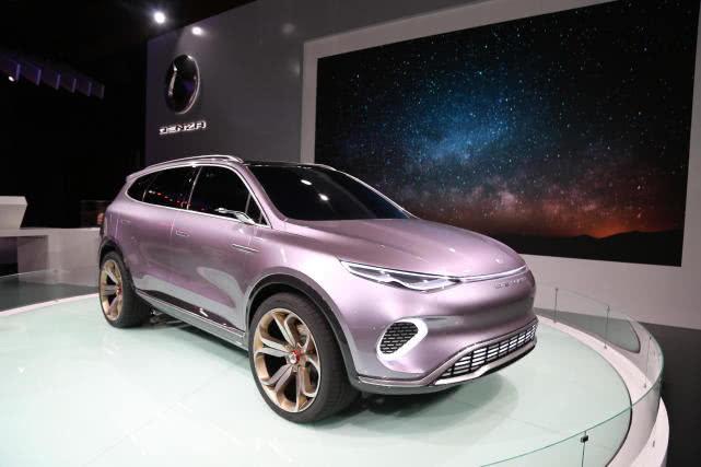 腾势概念车Concept X，2019深港澳车展全球首发！