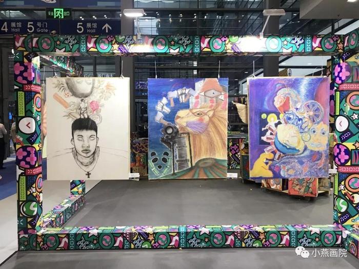 小燕画院“未来造诣 · 艺术体验”亮相2019深港澳国际车展