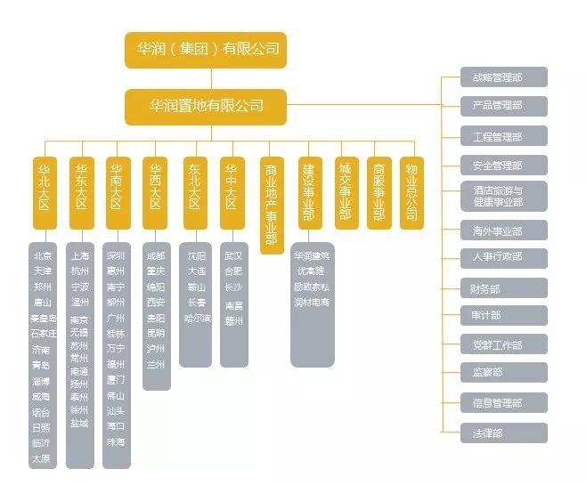 碧桂园、万科、新城、金茂等最新组织架构！