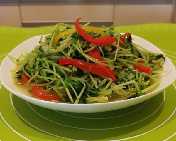 豆苗罕见的15道做法，随便学两招大家都喜欢，你也试试吧